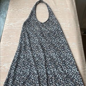Cheetah Print Halter top dress